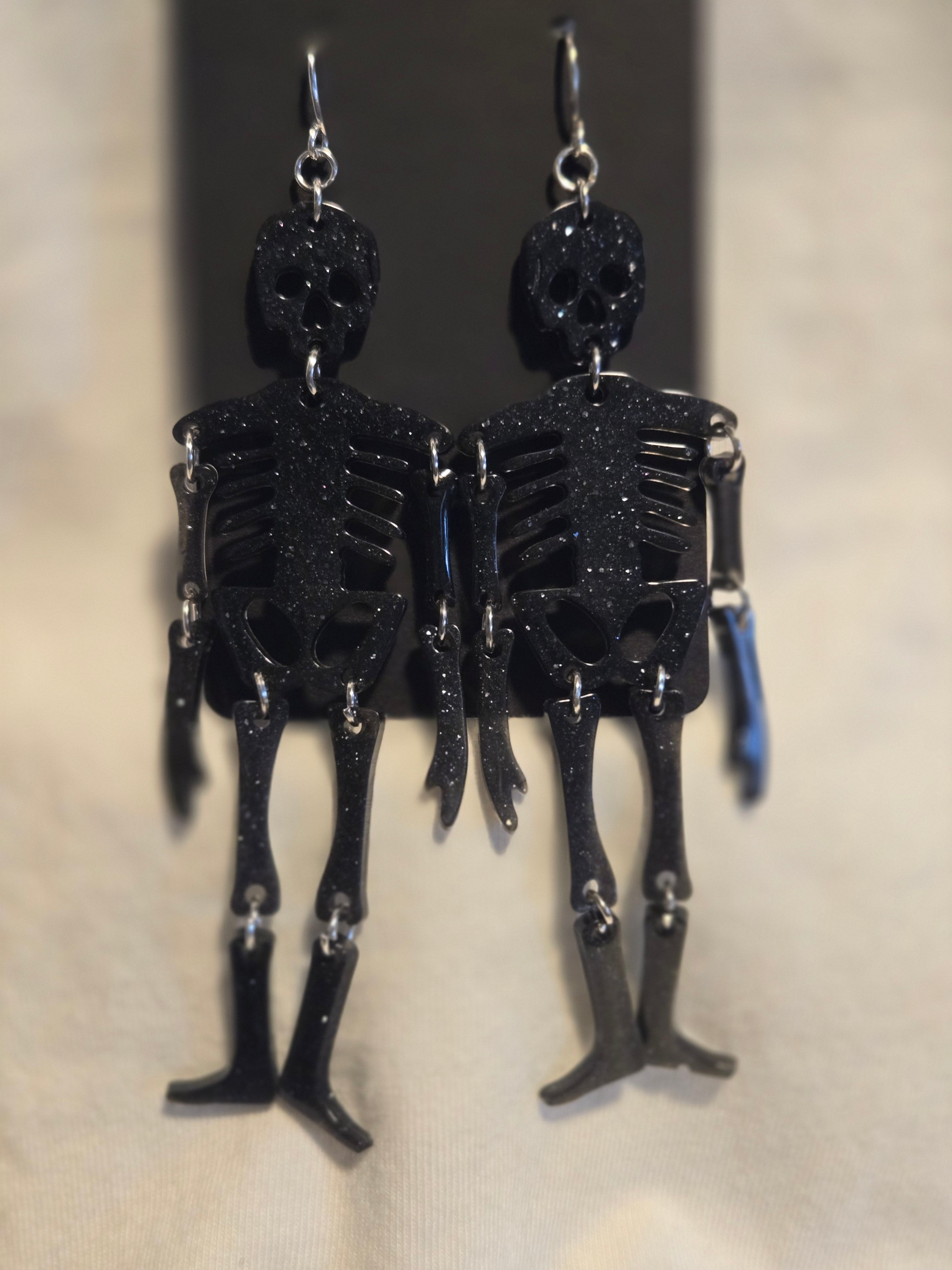 Skeleton earrings