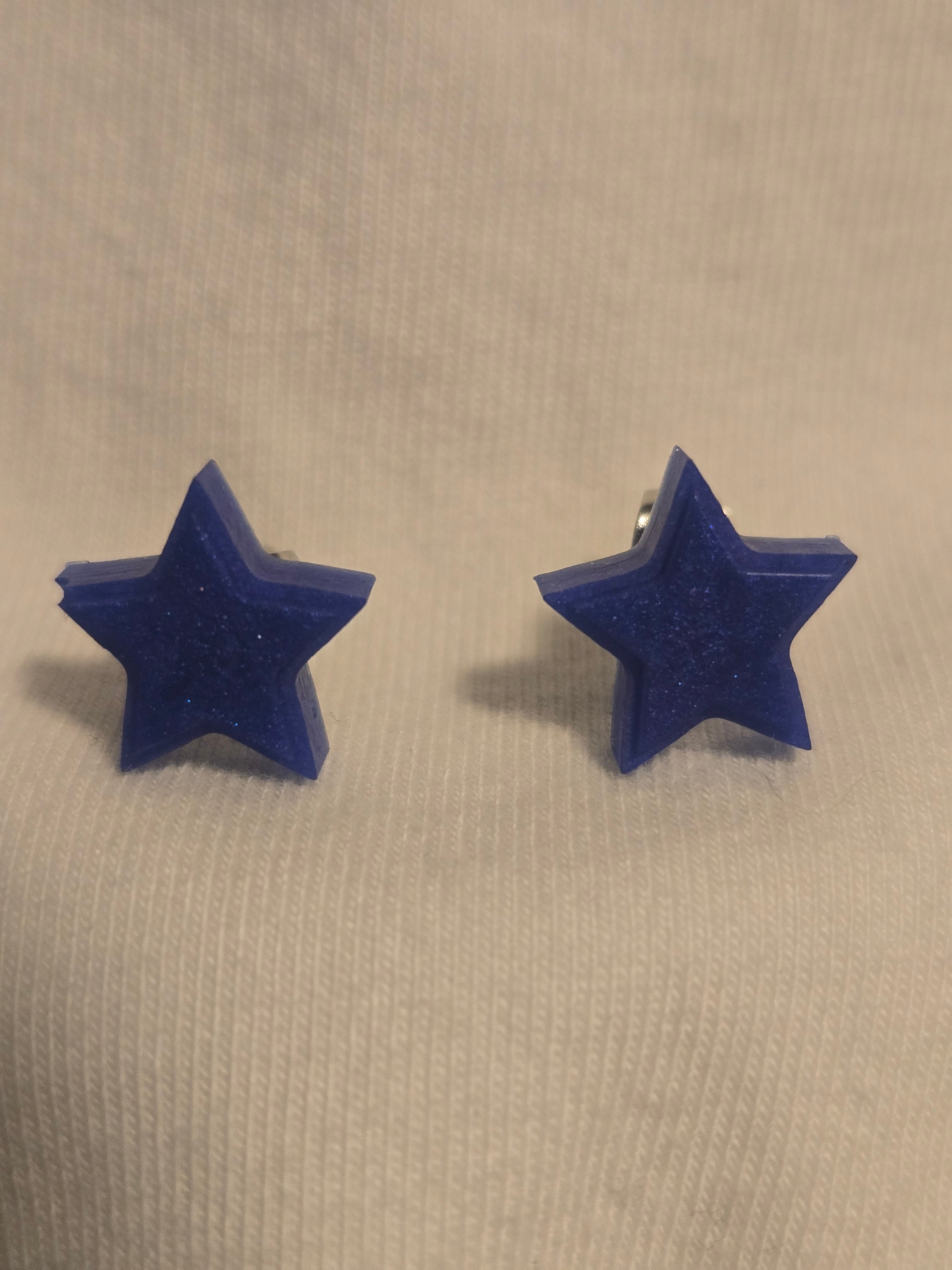 Star earring studs