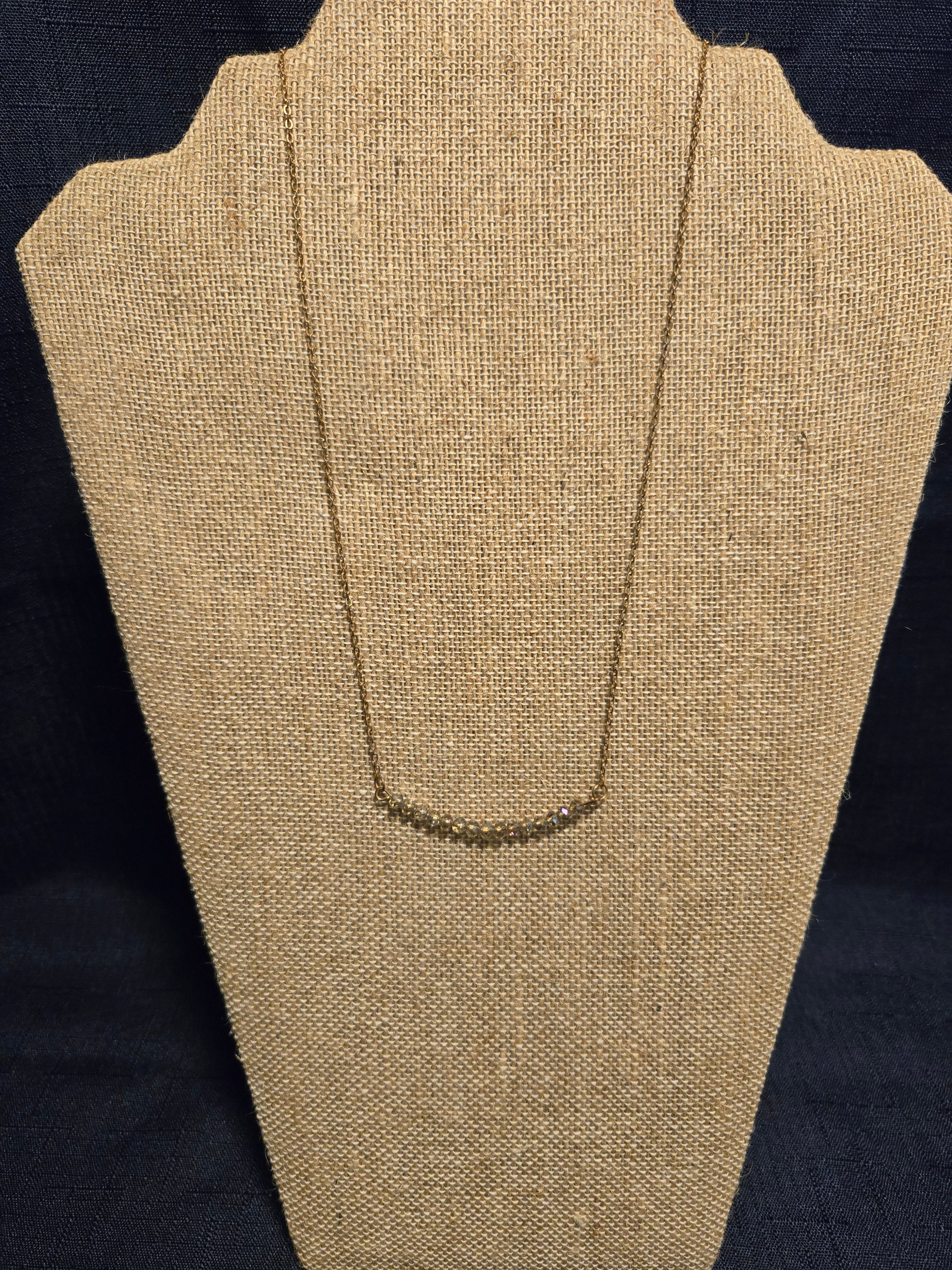 Agae bar necklace